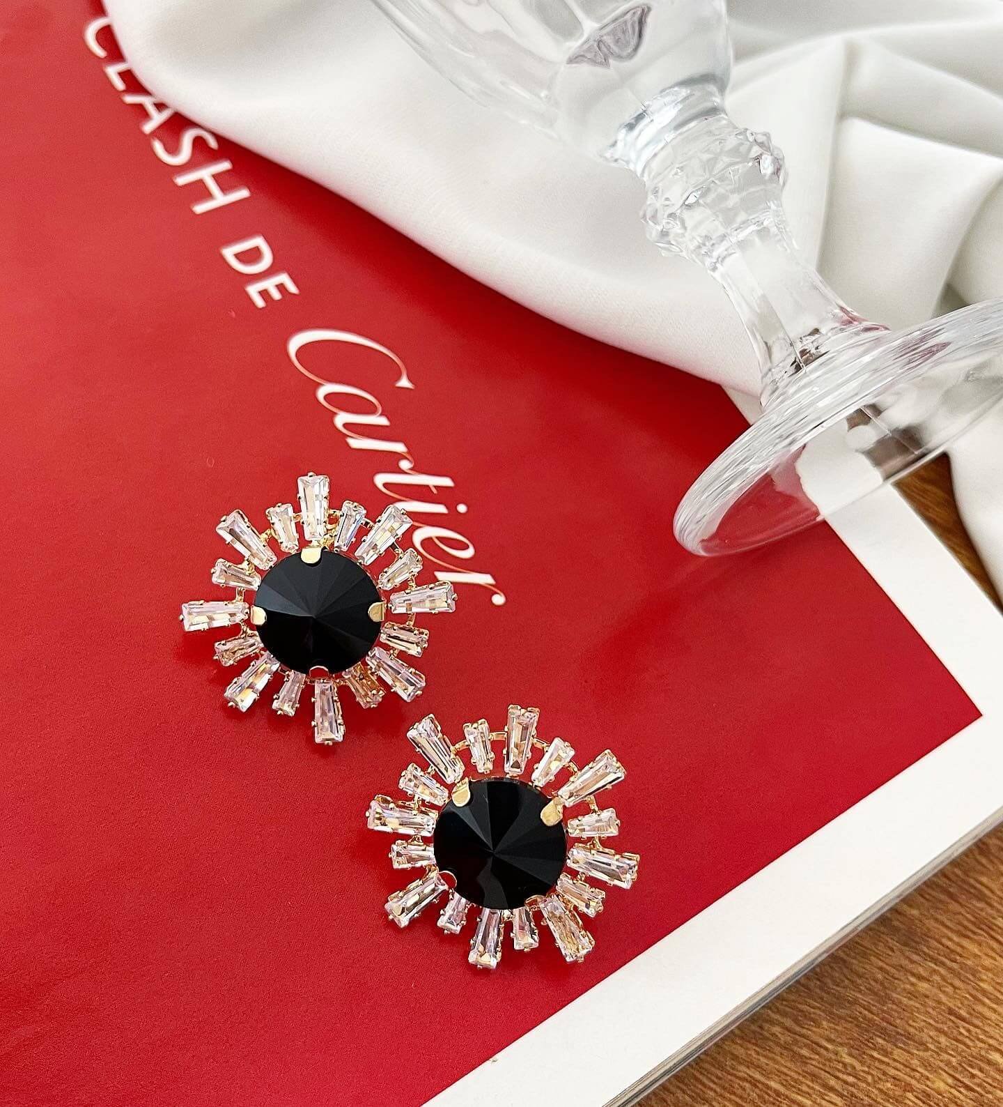 Brinco Esfera com Zircônia